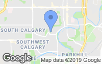 Map of Mahogany, AB