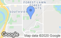Map of Mahogany, AB
