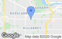 Map of Mahogany, AB
