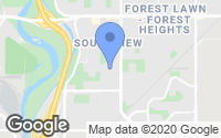 Map of Mahogany, AB