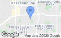 Map of Mahogany, AB